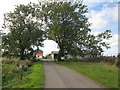 Approaching Lane Head Farm from the east