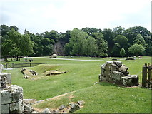 SE0754 : The grounds of Bolton Priory by Eirian Evans
