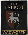 Talbot name sign, Stow-on-the-Wold