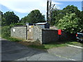 Electricity sub station on Church Street, High Etherley