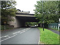 M62 Motorway bridge over Heywood Old Road (A6045)