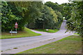 Abbotsham Road, entering Abbotsham