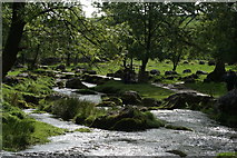 SD8964 : View along Malham Beck from the path leading to Malham Cove #3 by Robert Lamb
