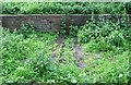 Railway sleepers at platform one