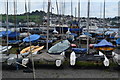 Boat park at Instow