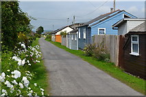 SS4731 : Path on former railway trackbed north of Instow by David Martin