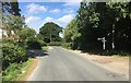 Road Junction at Ponts Green