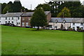 View across the green at Exford