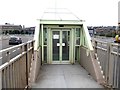 NO4030 : Lift to the Central Walkway, Tay Road Bridge by Oliver Dixon