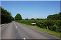 Entering Cammeringham on the B1398