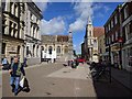 Pedestrianised part of the town centre