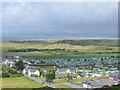 Long view from Harlech Castle towards the Llyn Peninsula