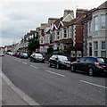 Cars and houses, Milton Road, Weston-super-Mare