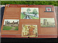 One of the information boards in Coronation Gardens, Penrith