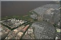 Industry and Alexandra Dock, Grimsby: aerial 2018