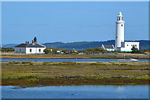 SZ3189 : Hurst Point lighthouse by David Martin