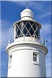 SZ3189 : Lantern of Hurst Point lighthouse by David Martin