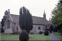 SP1403 : St Swithin's Church - Quenington, Gloucestershire by Martin Richard Phelan