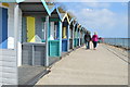 Beach huts, Swanpool Beach