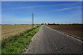 Private road leading to White House Farm