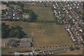 Schools and playing fields west of Peaks Parkway, Grimsby: aerial 2018