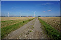 SE7519 : Farm track towards College Farm, Goole Fields by Ian S