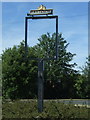 Missing sign for the former Aclet public house, Bishop Auckland