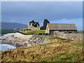 HU3909 : Jarlshof Visitor Centre and the "Old House of Sumburgh" by David Dixon