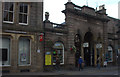 Academy St entrance to the Victorian market, Inverness