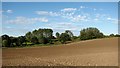 Undulating farmland west of Upper Stoke