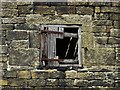 Window of a disused barn at Brightholmlee