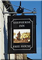 Sign for the Shepherds Inn