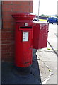 Elizabeth II postbox on Rochdale Road East, Heywood