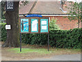 TL8528 : Earls Colne Baptist Church Notice Board by Geographer