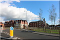 New housing development by Forest Road, West End