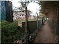 Path towards Cam Valley playing fields