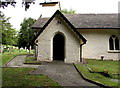 SO3001 : South side of St Michael's church, Llanfihangel Pontymoel by Jaggery