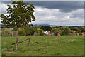 ST8861 : View above Whaddon Grove Farm by David Martin