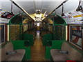 Former Northern line carriage at Mangapps Railway Museum