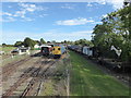 View from the signal box at Mangapps Railway Museum