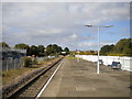 Western part of Felixstowe railway station