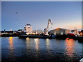 NJ9505 : Aberdeen Harbour by David Dixon
