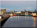 NJ9406 : Aberdeen Harbour, Victoria Dock by David Dixon