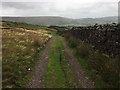 Track towards Riddings Farm