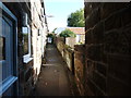 Path through the houses in Osmotherley