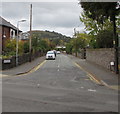 Southern end of Belgrave Road, Abergavenny