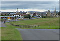 Links Road at Amble, Northumberland