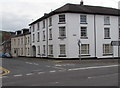 SO3014 : Junction of Monk Street and Lower Monk Street, Abergavenny by Jaggery