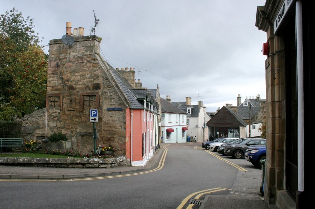 Looking down King Street, Tain © Richard Sutcliffe cc-by-sa/2.0 ...