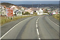 A970 approaching Lerwick